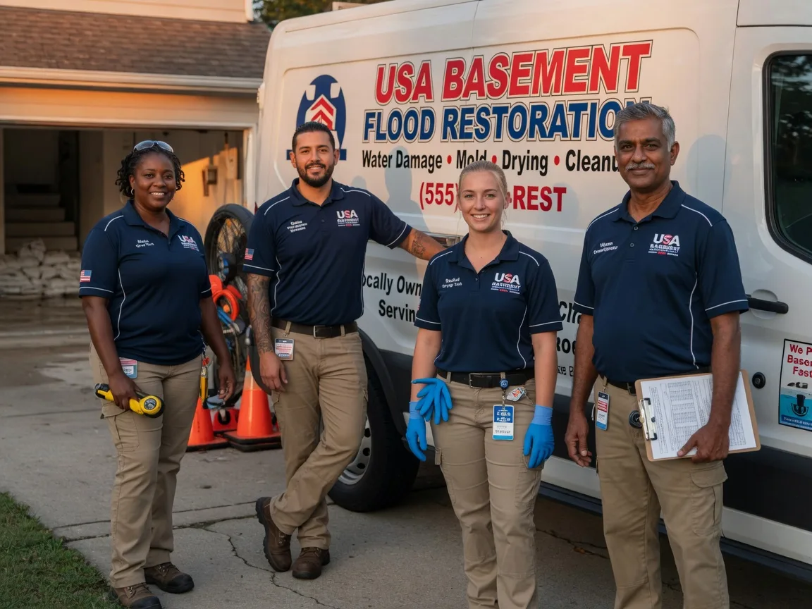 Basement Flood Cleanup company in Strang, OK